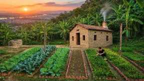 Leaving the City to Build My Dream Self-Sufficient Garden in the Mountains