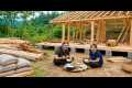 Build a Wooden House on New Land and