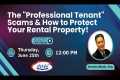 The Professional Tenant Scams & 