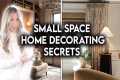 10 SMALL SPACE HOME DECORATING