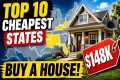 5 Cheapest Stete to by a house in usa 