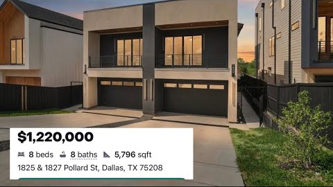 $1,220,000 2026 BUILT MULTI-FAMILY TEXAS HOUSE FOR SALE 