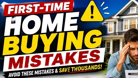 First-Time Home Buyer Mistakes:  Costly Mistakes to Avoid