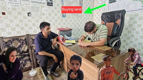 From nomadic tents to buying land; a father's big dream of building a safe home for his children