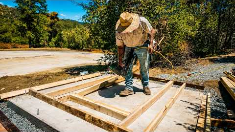 Wall Framing On My NEW Well Pump House!