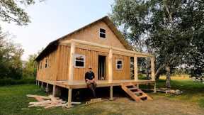 Building A Log Cabin To Raise My Family In | Cedar Shakes | Log Porch
