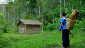 After his house and land were confiscated, Han built a bamboo house in the wilderness