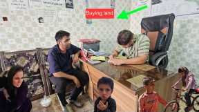 From nomadic tents to buying land; a father's big dream of building a safe home for his children