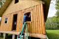 Building A Log Cabin To Raise My