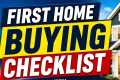 First Home Buying Checklist: Steps