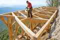 Man Builds Dream Mountain House on